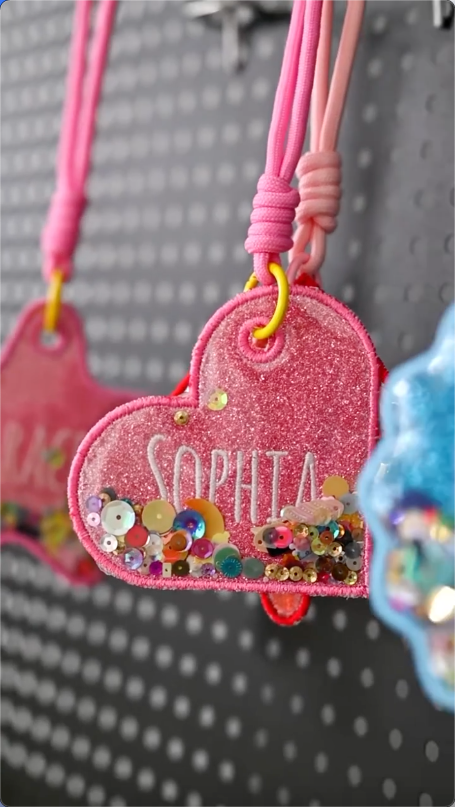 Glitter Name Tag