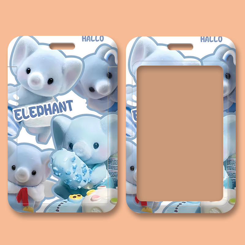 ID Badge Holder Plastic