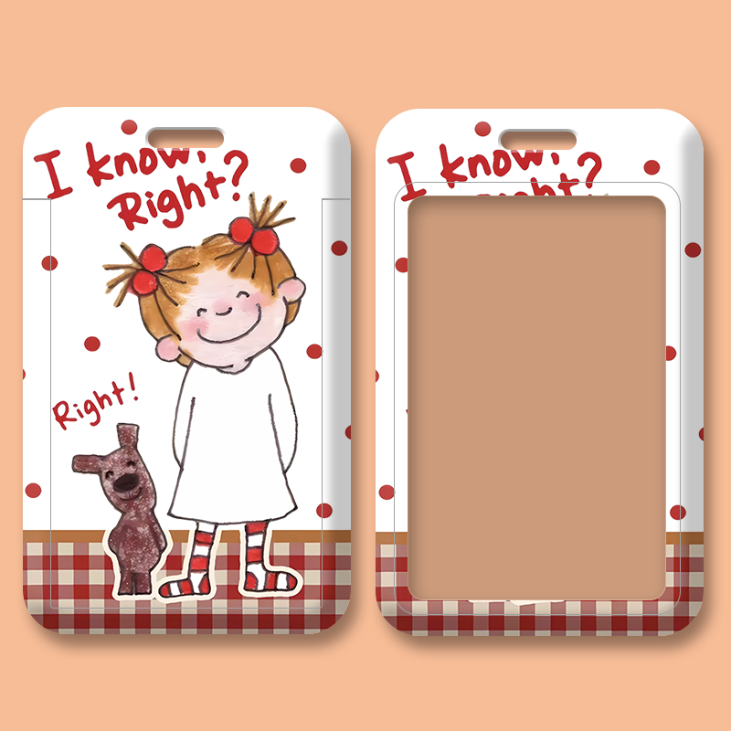 ID Badge Holder Plastic