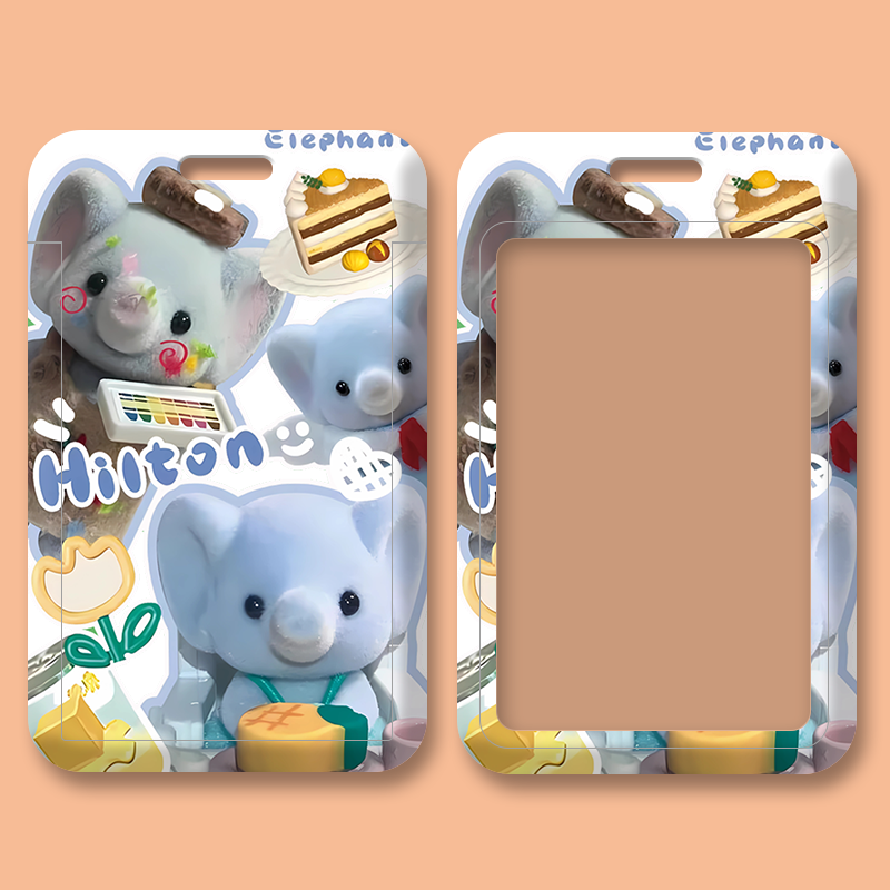 ID Badge Holder Plastic