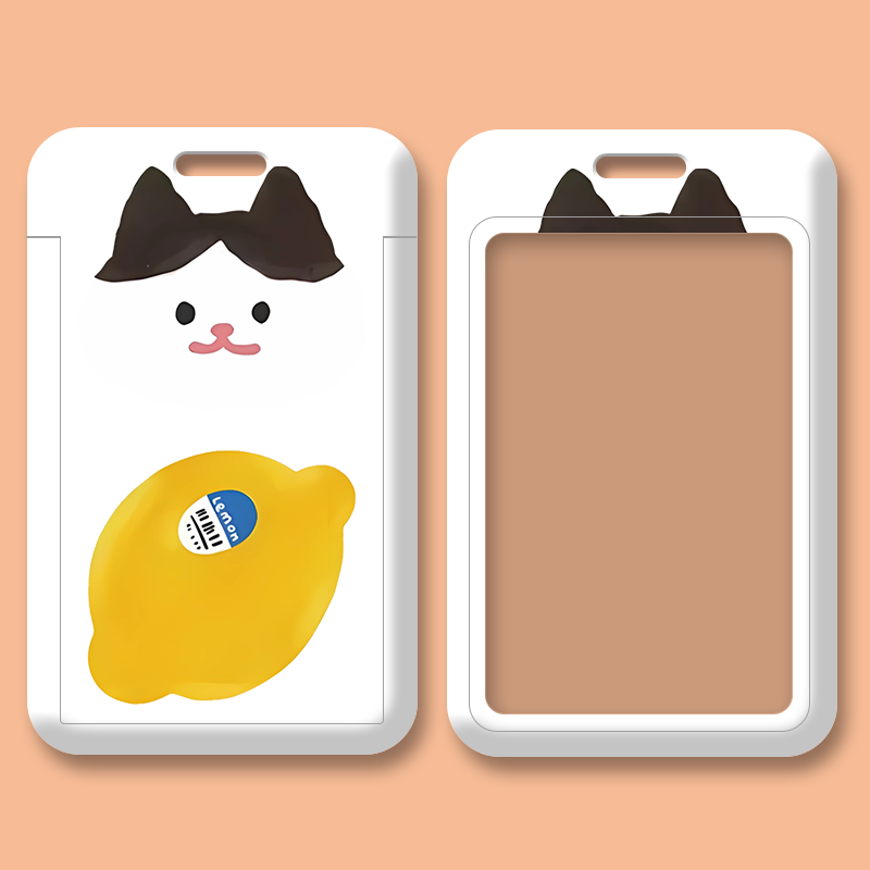 ID Badge Holder Plastic