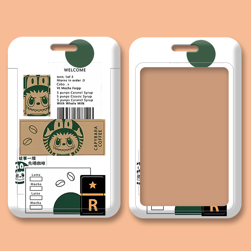 ID Badge Holder Plastic